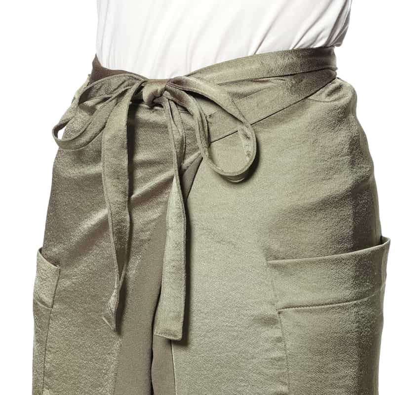 COGTHEBIGSMOKE COGTHEBIGSMOKE ＜コグザビッグスモーク＞ ラップスカート KHAKI