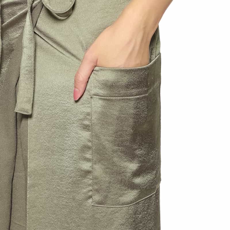 COGTHEBIGSMOKE COGTHEBIGSMOKE ＜コグザビッグスモーク＞ ラップスカート KHAKI