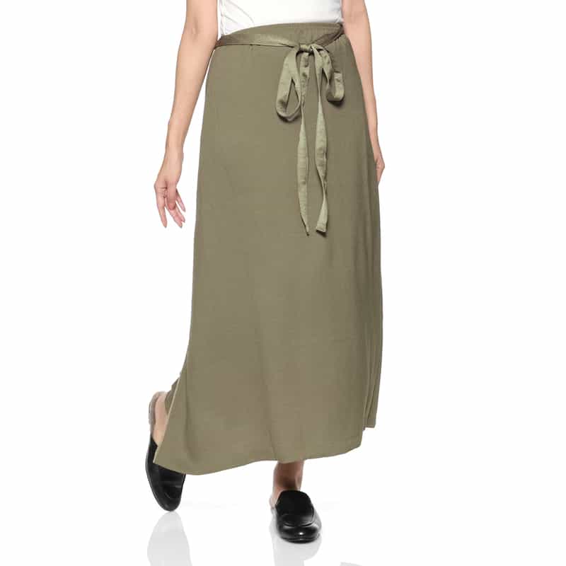 COGTHEBIGSMOKE COGTHEBIGSMOKE ＜コグザビッグスモーク＞ ラップスカート KHAKI