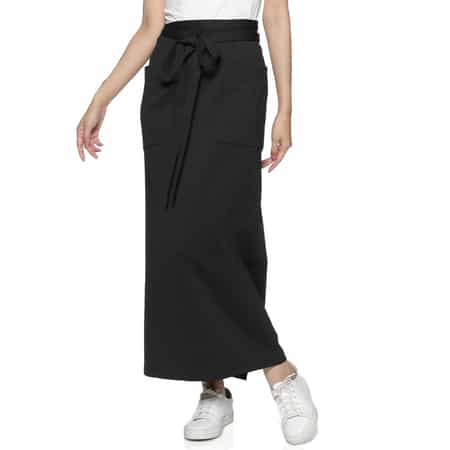 SACAI＜サカイ＞ナイロンツイル プリーツロングスカート