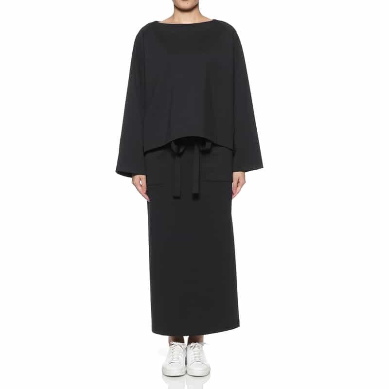 COGTHEBIGSMOKE COGTHEBIGSMOKE ＜コグザビッグスモーク＞ ラップスカート BLACK