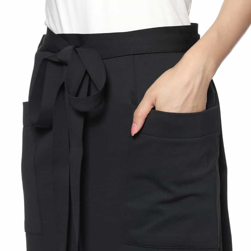 COGTHEBIGSMOKE COGTHEBIGSMOKE ＜コグザビッグスモーク＞ ラップスカート BLACK