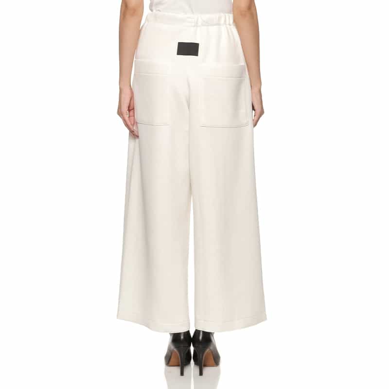 COGTHEBIGSMOKE COGTHEBIGSMOKE ＜コグザビッグスモーク＞ワイドパンツ IVORY