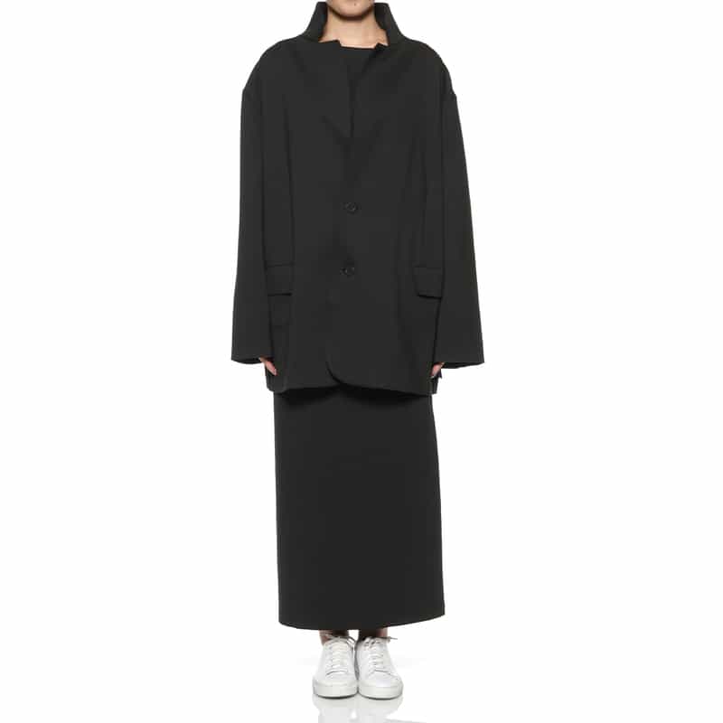 COGTHEBIGSMOKE COGTHEBIGSMOKE ＜コグザビッグスモーク＞ オーバーサイズ シングルジャケット BLACK