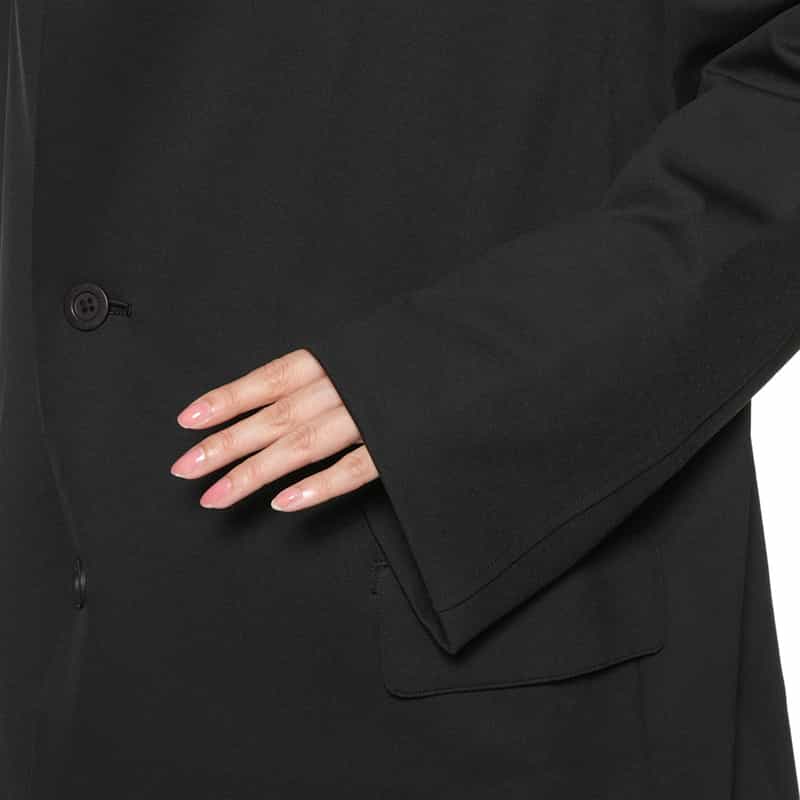 COGTHEBIGSMOKE COGTHEBIGSMOKE ＜コグザビッグスモーク＞ オーバーサイズ シングルジャケット BLACK