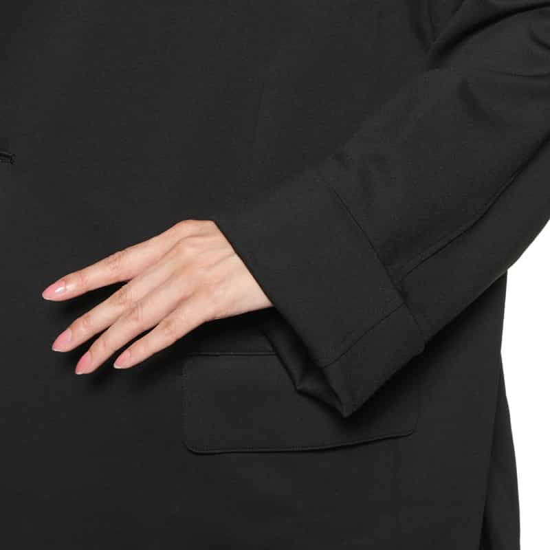 COGTHEBIGSMOKE COGTHEBIGSMOKE ＜コグザビッグスモーク＞ オーバーサイズ シングルジャケット BLACK