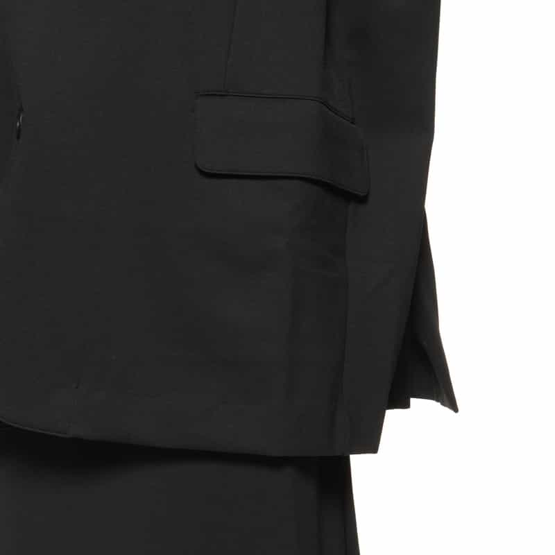 COGTHEBIGSMOKE COGTHEBIGSMOKE ＜コグザビッグスモーク＞ オーバーサイズ シングルジャケット BLACK