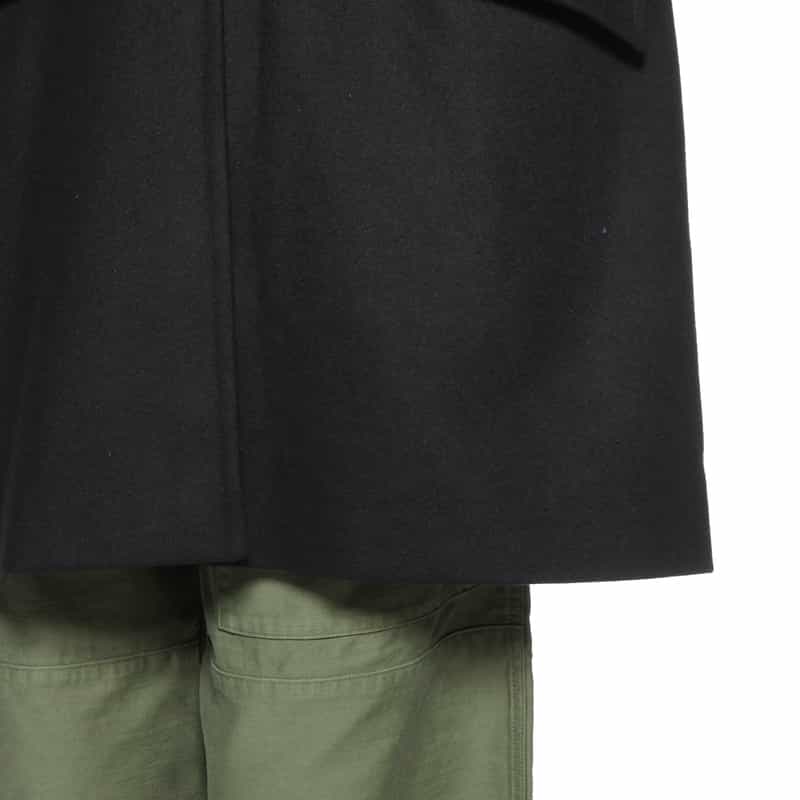 MACKINTOSH MACKINTOSH＜マッキントッシュ＞ウールメルトン素材コート“HUMBIE" BLACK