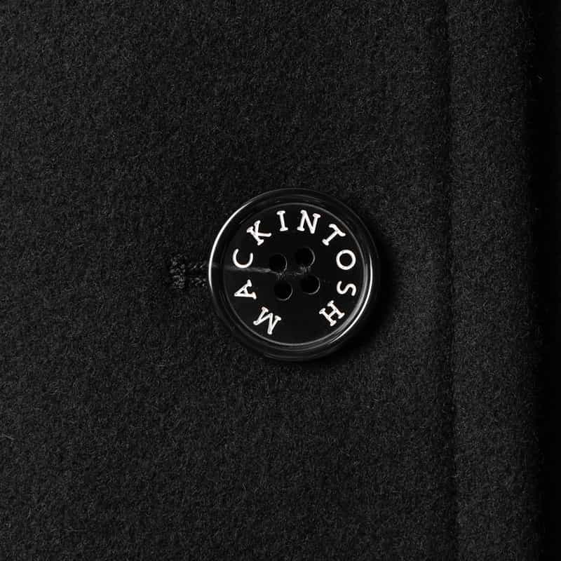 MACKINTOSH MACKINTOSH＜マッキントッシュ＞ウールメルトン素材コート“HUMBIE" BLACK