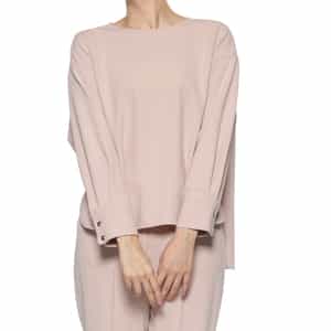 セットアップ パーフェクトジャージー素材ブラウス