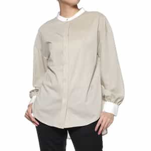 ウォッシャブル コンビネーションブラウス