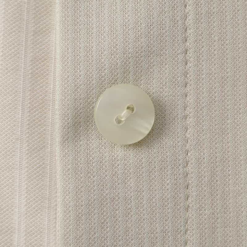 BARNEYS NEW YORK ウォッシャブル コンビネーションブラウス BEIGE