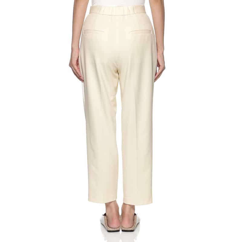 BARNEYS NEW YORK セットアップ パーフェクトジャージー素材パンツ IVORY