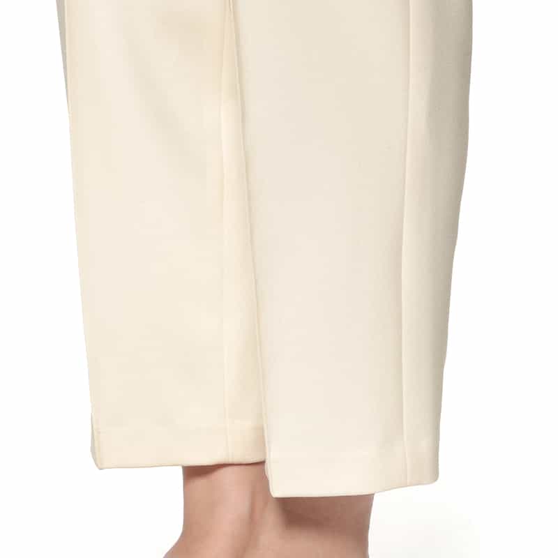 BARNEYS NEW YORK セットアップ パーフェクトジャージー素材パンツ IVORY