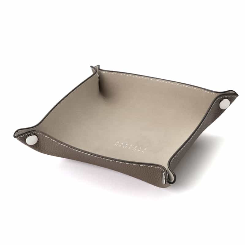 BARNEYS NEW YORK レザートレイ BEIGE