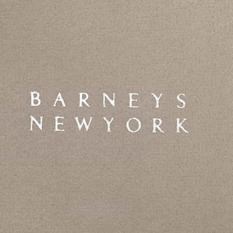 BARNEYS NEW YORK レザートレイ BLACK