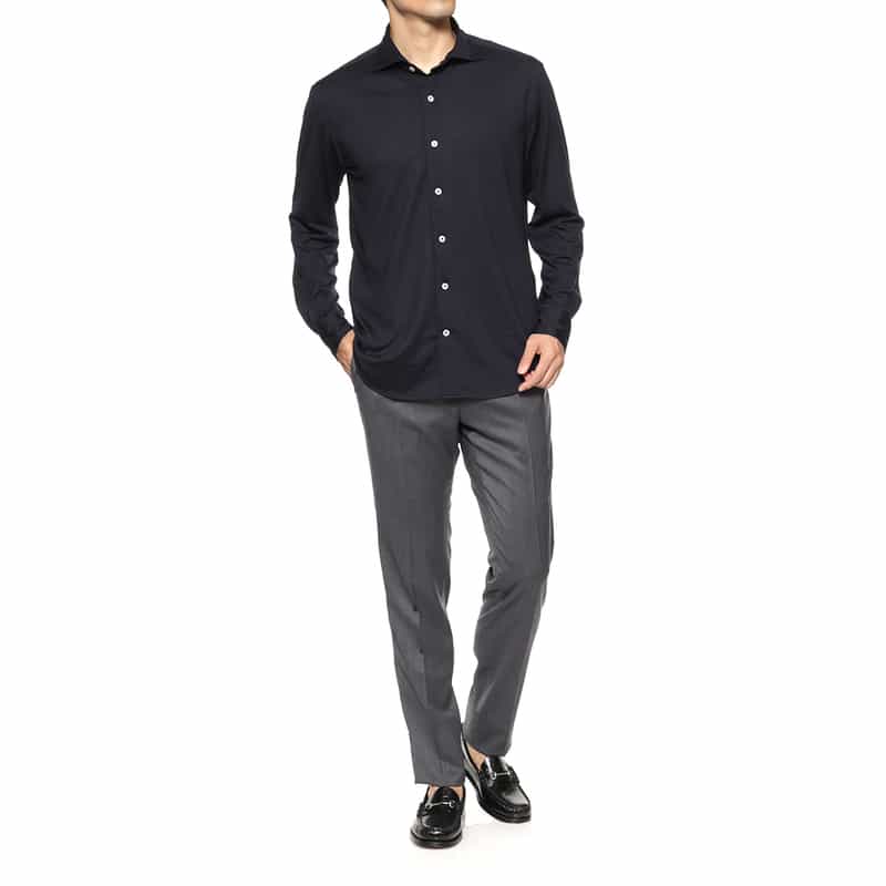 GERMANO GERMANO＜ジェルマーノ＞ スリムフィットパンツ GRAY