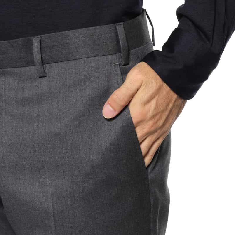 GERMANO GERMANO＜ジェルマーノ＞ スリムフィットパンツ GRAY