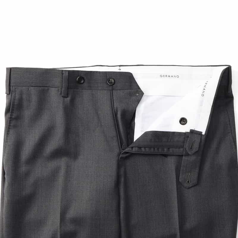 GERMANO GERMANO＜ジェルマーノ＞ スリムフィットパンツ GRAY