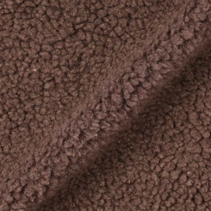 BARNEYS NEW YORK ボアフリースジャケット BROWN