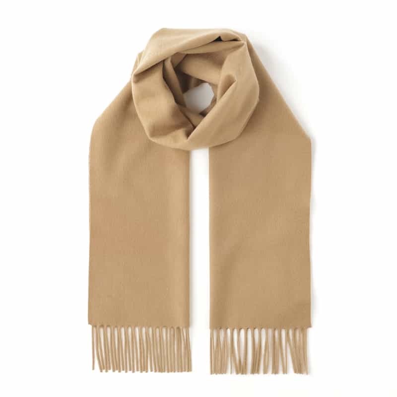 COLOMBO COLOMBO＜コロンボ＞ カシミヤスカーフ（36cm×180cm） BEIGE