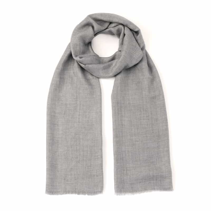 PIACENZA PIACENZA ＜ピアチェンツァ＞ スカーフ GRAY