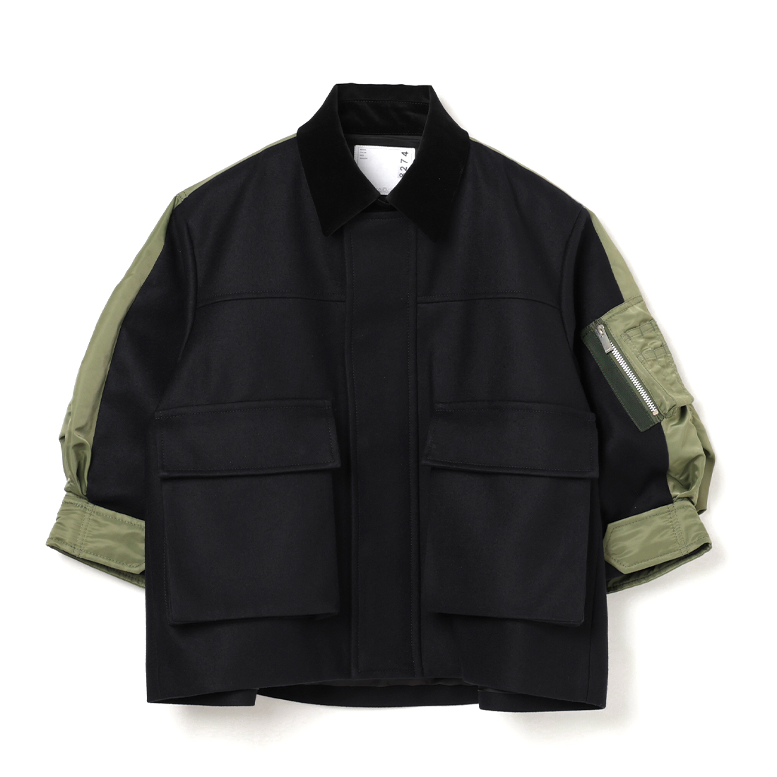 SACAI＜サカイ＞ バーニーズ　ニューヨーク限定 ミディアムスリーブ丈ブルゾン