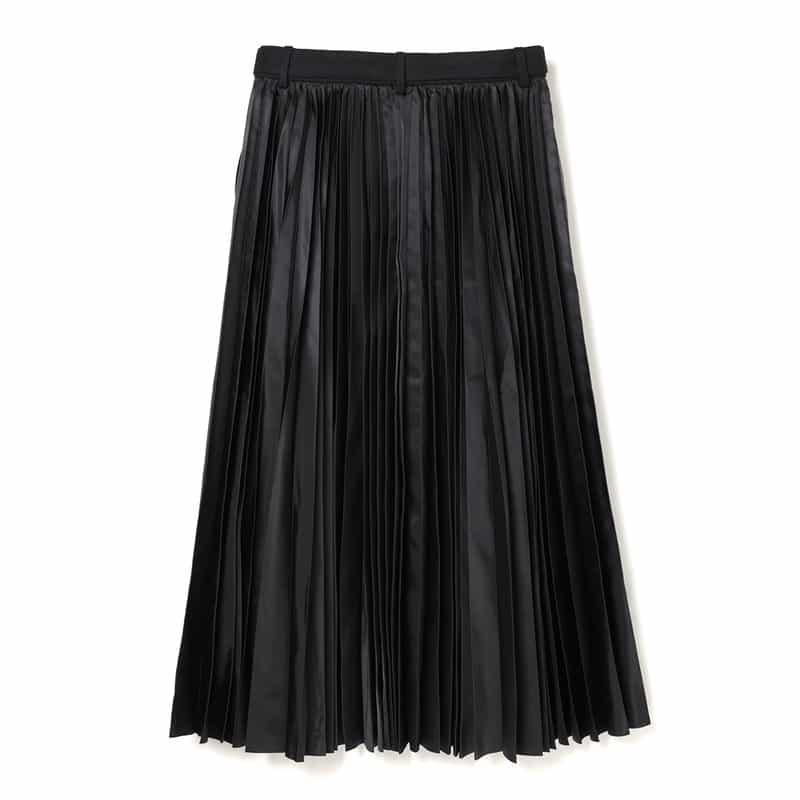 SACAI SACAI＜サカイ＞ バーニーズ　ニューヨーク限定 バックプリーツスカート NAVY