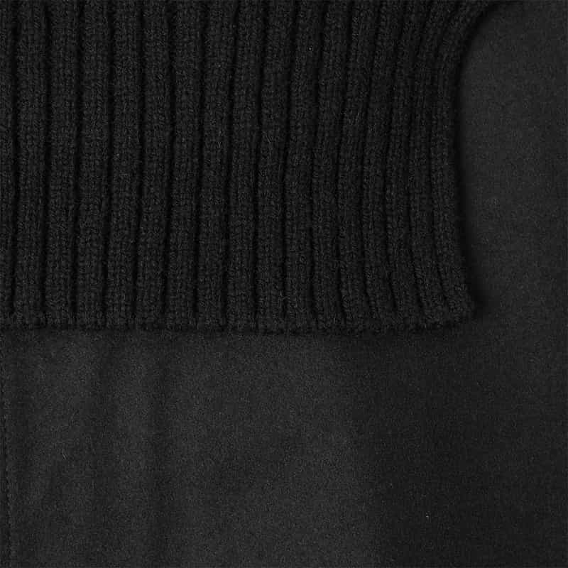 SACAI SACAI＜サカイ＞ バーニーズ　ニューヨーク限定 ウールニットカーディガン BLACK