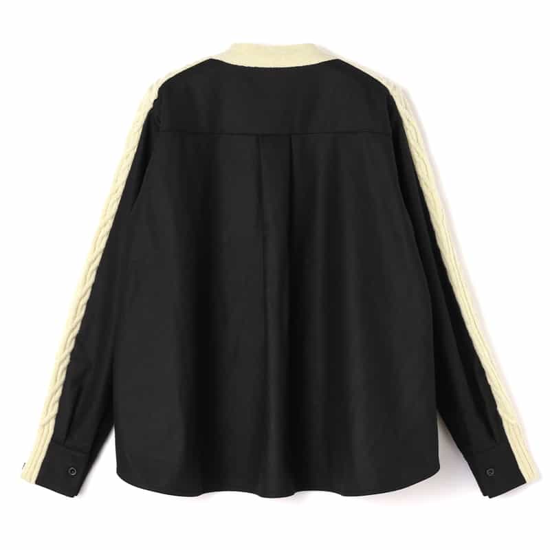 SACAI SACAI＜サカイ＞ バーニーズ　ニューヨーク限定 ウールニットカーディガン MULTI COLOR