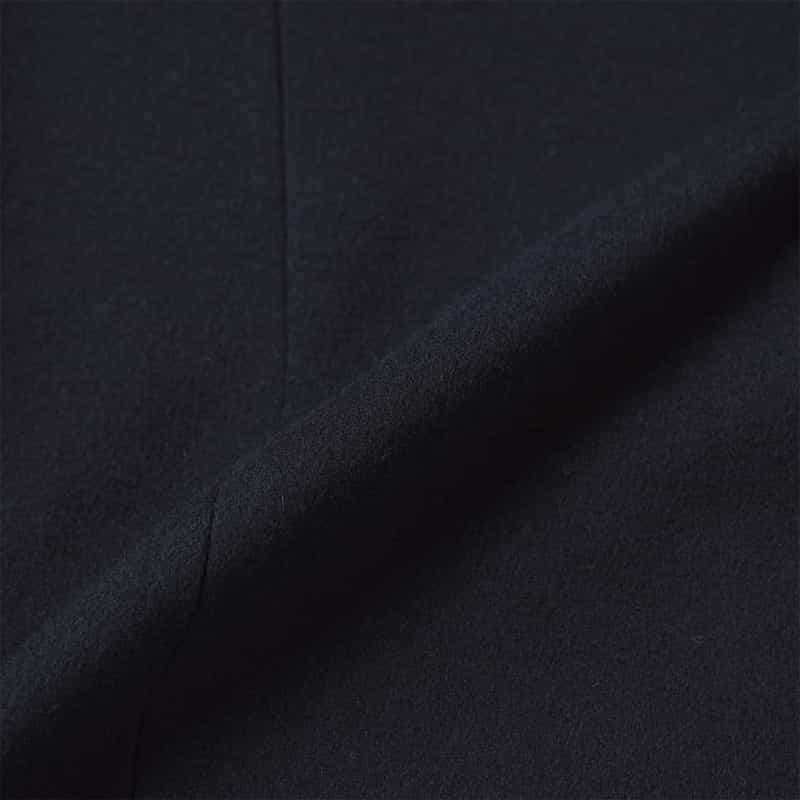 BARNEYS NEW YORK スタンドカラーコート NAVY