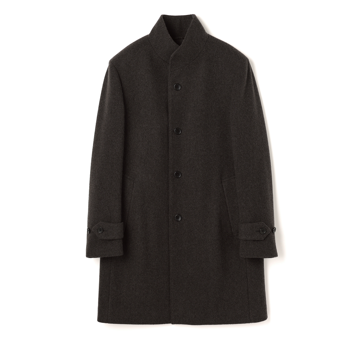 スタンドカラーコート