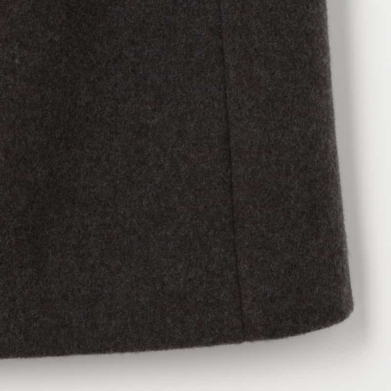 BARNEYS NEW YORK スタンドカラーコート BROWN