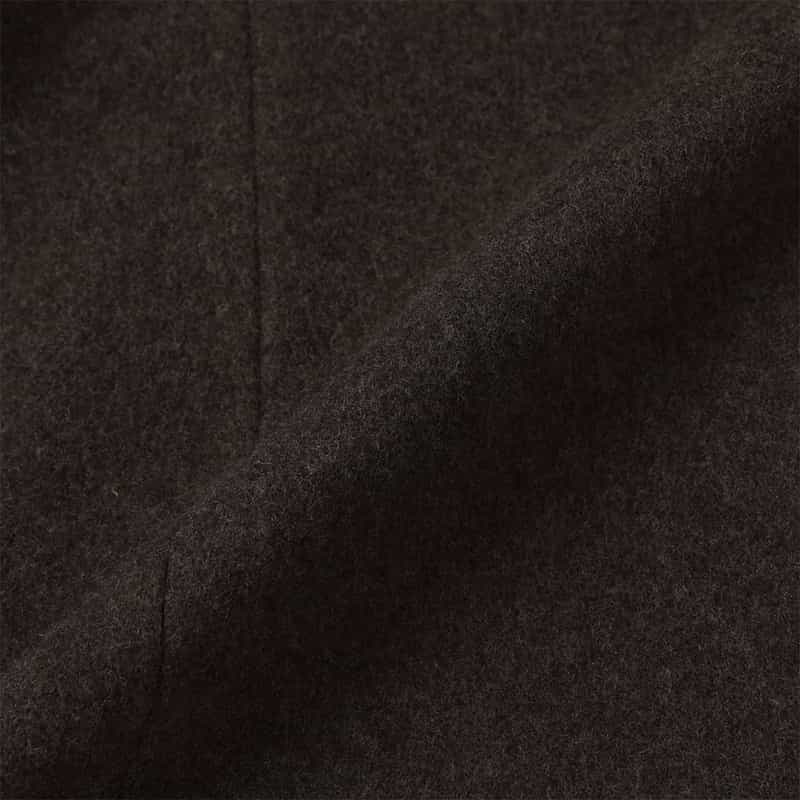 BARNEYS NEW YORK スタンドカラーコート BROWN