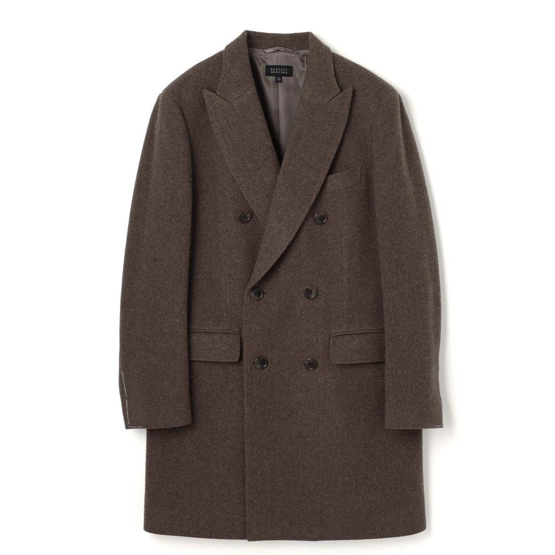 ダブルブレストロングコート