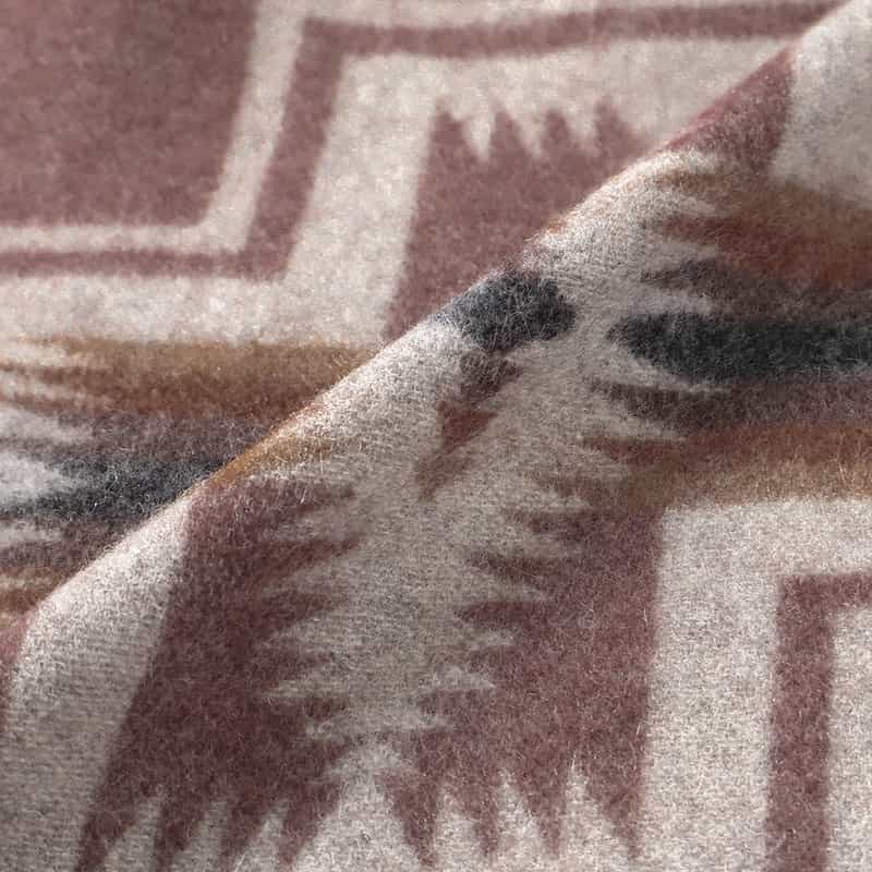 BARNEYS NEW YORK ＜ペンドルトン＞ コラボレートカシミヤスカーフ BROWN