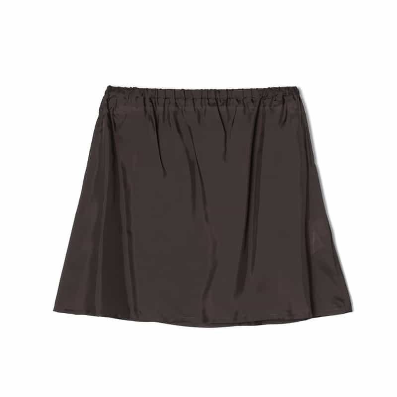 SACAI SACAI＜サカイ＞ コンビネーションロングスカート BROWN