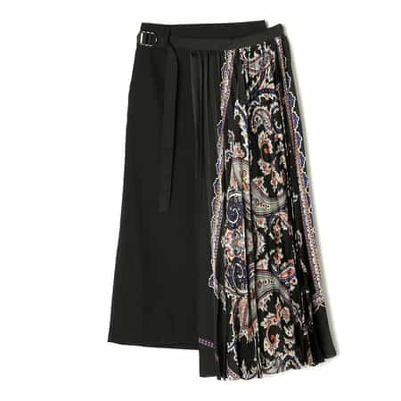 SACAI＜サカイ＞ スリット入りスカート（2244781）｜SACAI