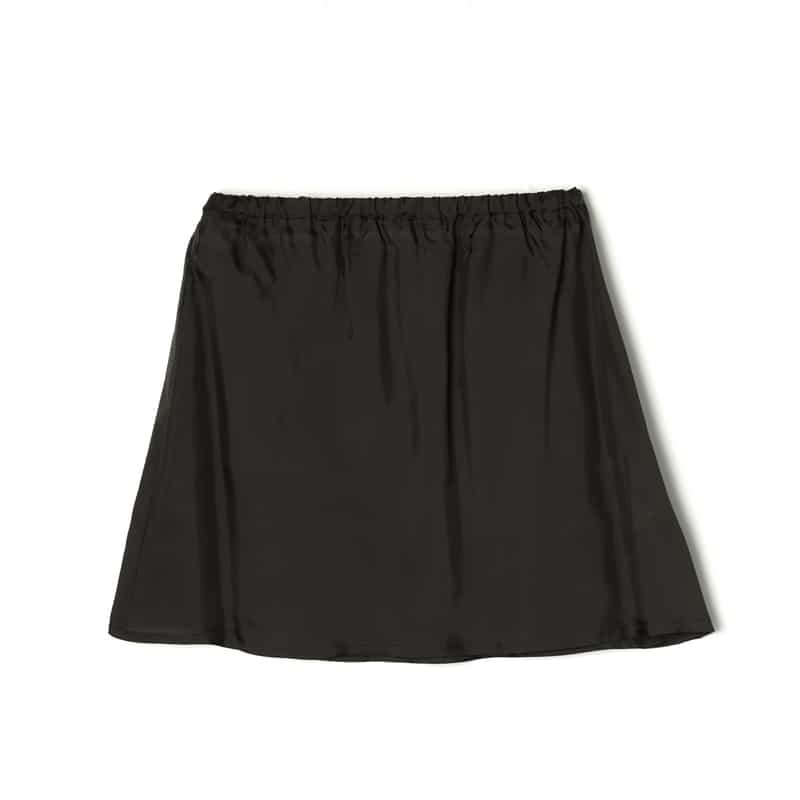 SACAI SACAI＜サカイ＞ コンビネーションロングスカート BLACK