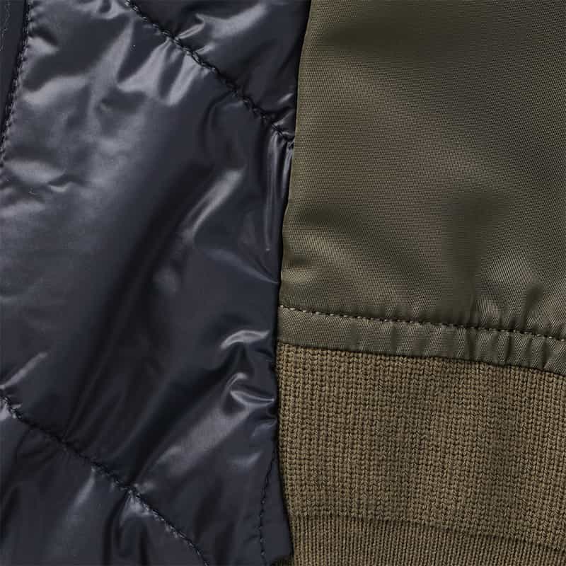 SACAI SACAI＜サカイ＞ コンビネーションブルゾン KHAKI