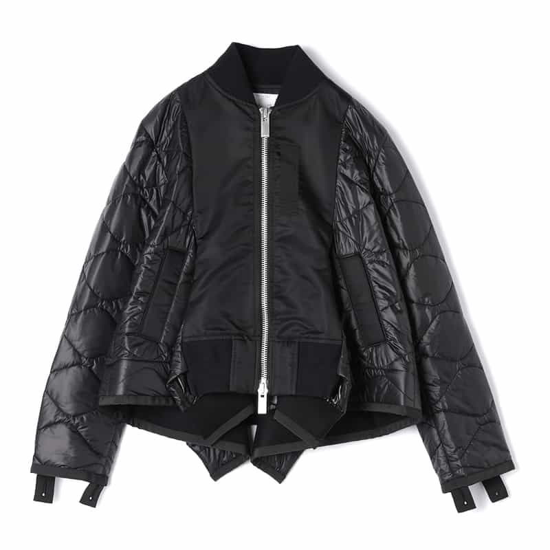 SACAI SACAI＜サカイ＞ コンビネーションブルゾン BLACK