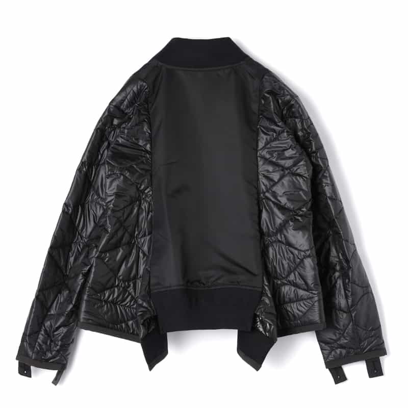 SACAI SACAI＜サカイ＞ コンビネーションブルゾン BLACK