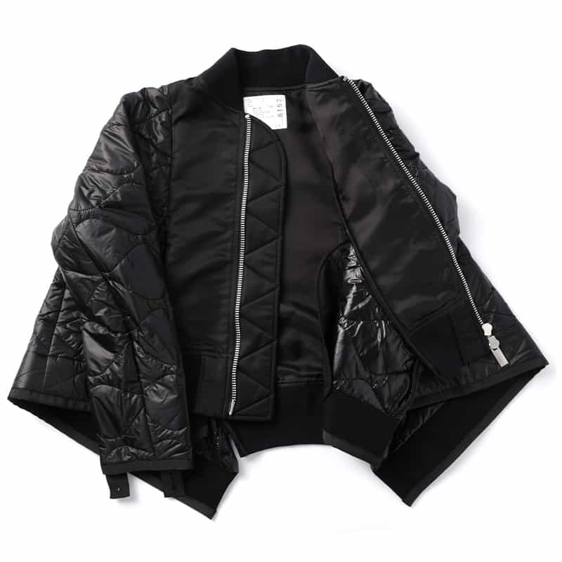 SACAI SACAI＜サカイ＞ コンビネーションブルゾン BLACK