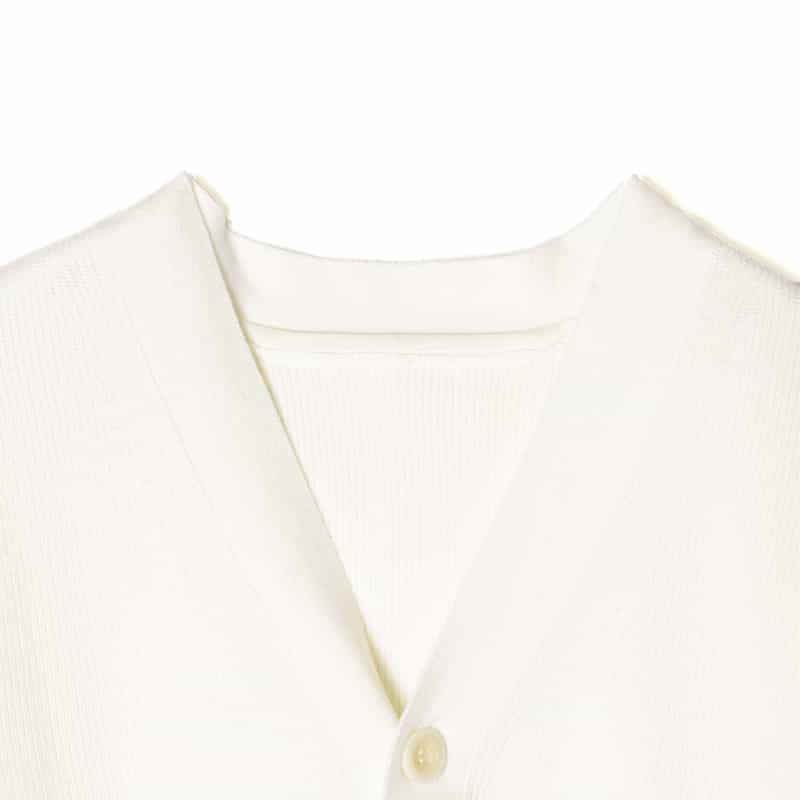 SACAI SACAI＜サカイ＞ コンビネーションニットカーディガン IVORY