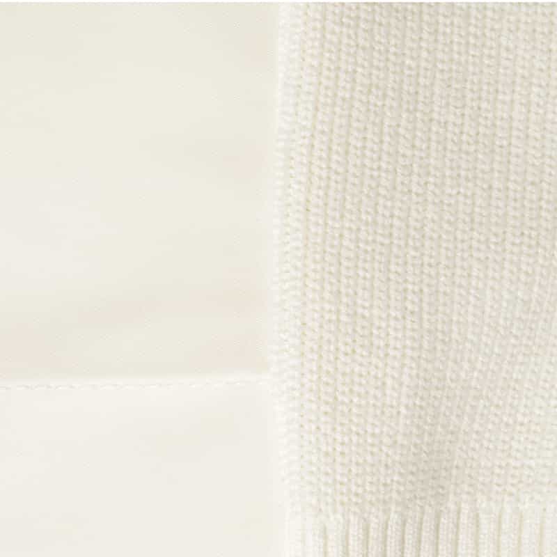 SACAI SACAI＜サカイ＞ コンビネーションニットカーディガン IVORY