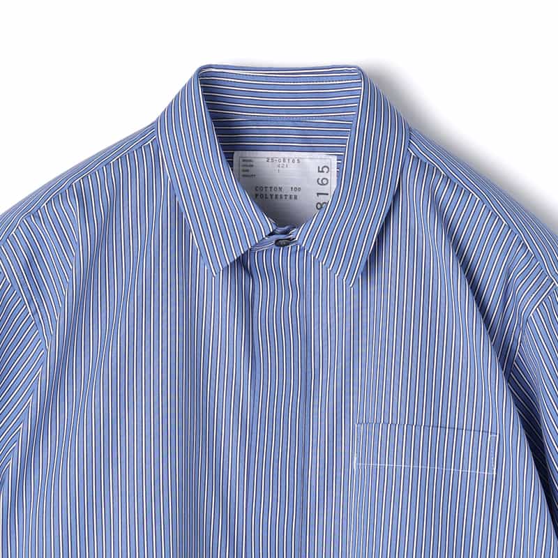 SACAI SACAI＜サカイ＞ コンビネーションシャツ BLUE