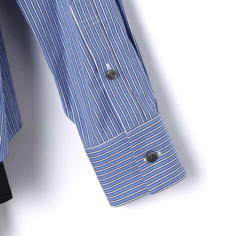 SACAI SACAI＜サカイ＞ コンビネーションシャツ BLUE