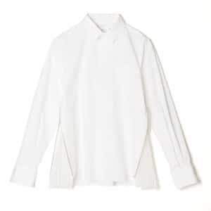 【美品】BARNEYS NEWYORK メンズ プルオーバーシャツ(白) BARNEYS NEW YORK - バーニーズニューヨーク/ワイシャツの通販