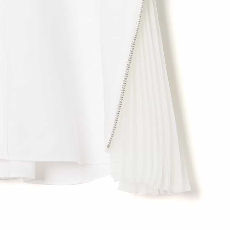 SACAI SACAI＜サカイ＞ コンビネーションカジュアルシャツ IVORY