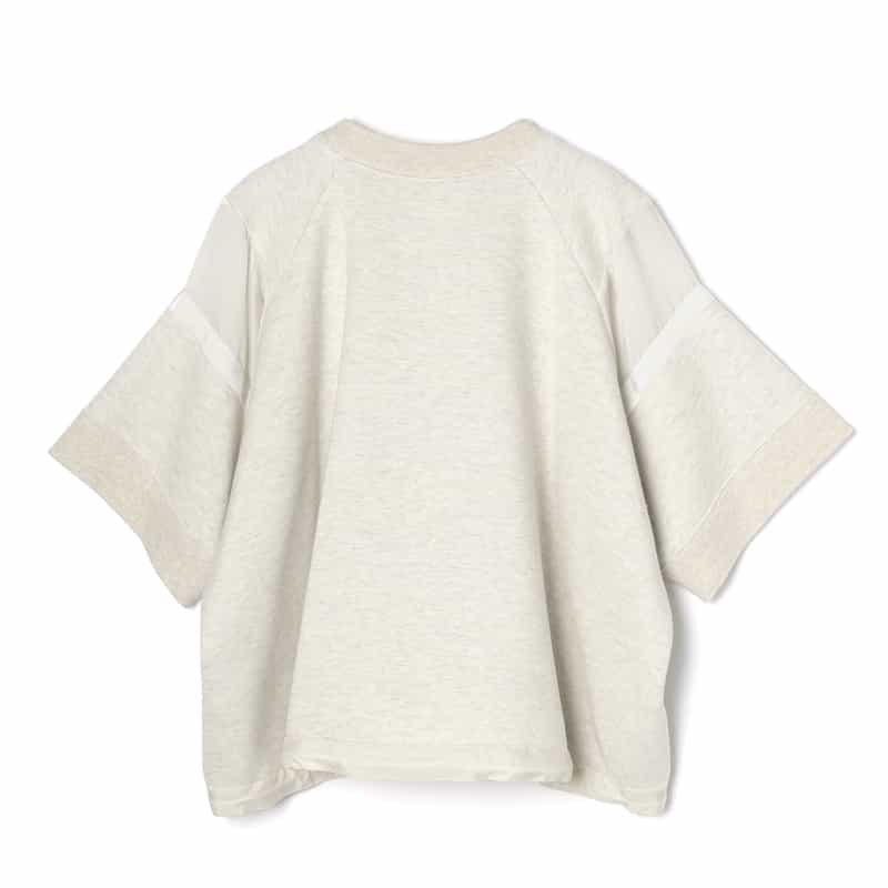 SACAI SACAI＜サカイ＞ ドローストリングスウェットプルオーバー IVORY